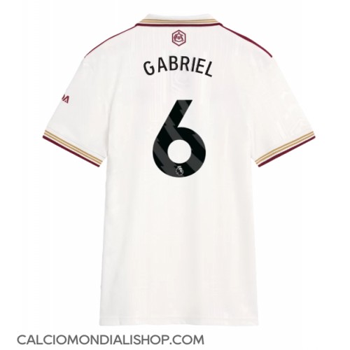 Maglie da calcio Arsenal Gabriel Magalhaes #6 Terza Maglia Femminile 2025-26 Manica Corta